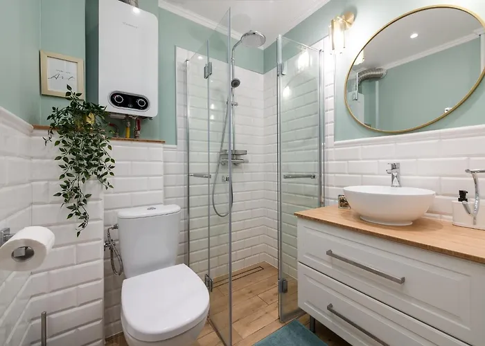 Lägenhet Radunia Przy Dworcu Free Parking Gdańsk